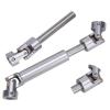 cvking RC Car Drive Shafts Compatible with SCX10 90046 TRX4 313MM Wheelbase Hill for Climbing Vehicles 1/10 RC Car Upgrade Parts Metal Longitudinal Drive Shaft view 3