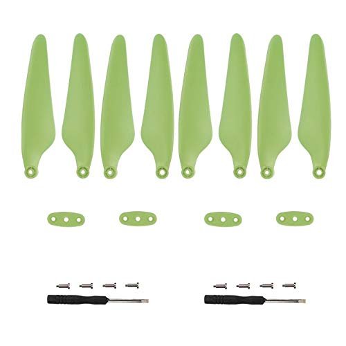 1/2 Pair Quick-Release RC Drone Propellers Props Blade Airscrew Replacement/Fit for Hubsan Zino H117S Drone Quadcopter Accessory (Color : Grren 2 Pair)