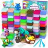 ARTPAR Air Dry Clay 66 Colors, Modeling Clay for Kids, Model Magic DIY Molding Clay Kit with Sculpting Tools, Soft & Ultra Light, Art and Crafts for Boys and Girls 3-12 Years Old. view 1