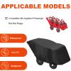 6 Seater Stroller Cover, Waterproof 420D Oxford Cloth, 6 Passenger Stroller Cover, Blcak view 2
