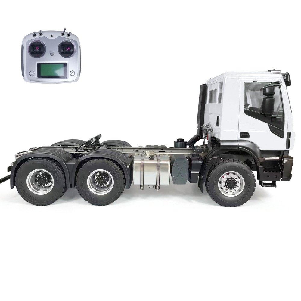 TOUCAN RC HOBBY 6X6 RC Tractor Truck 1/14 Metal Chassis Radio Control Car Sounds Lights System
