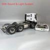 TOUCAN RC HOBBY 6X6 RC Tractor Truck 1/14 Metal Chassis Radio Control Car Sounds Lights System view 4