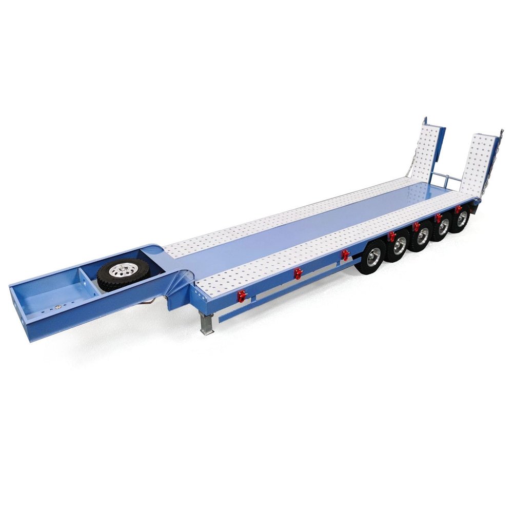 TOUCAN RC HOBBY 5 Axles Metal Semi-Trailer for 1/14 RC Tractor Truck Remote Control Dumper Cars