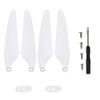 1/2 Pair Quick-Release RC Drone Propellers Props Blade Airscrew Replacement/Fit for Hubsan Zino H117S Drone Quadcopter Accessory (Color : White 1 Pair) view 1