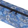 GUSTARIA Empty Mahjong Tile Bag, Suitable for 1.2 "(30mm) Standard Size 166 American Mahjong Tiles, Thickened Blue Printed Bag(Case Only) view 3