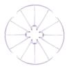 Blades Protection Frame Guard/Fit for Syma X5 X5C X5C-1 X5SC X5SW Propeller Protectors RC Quadcopter Accessories Drone Spare Parts (Color : Burgundy) view 1