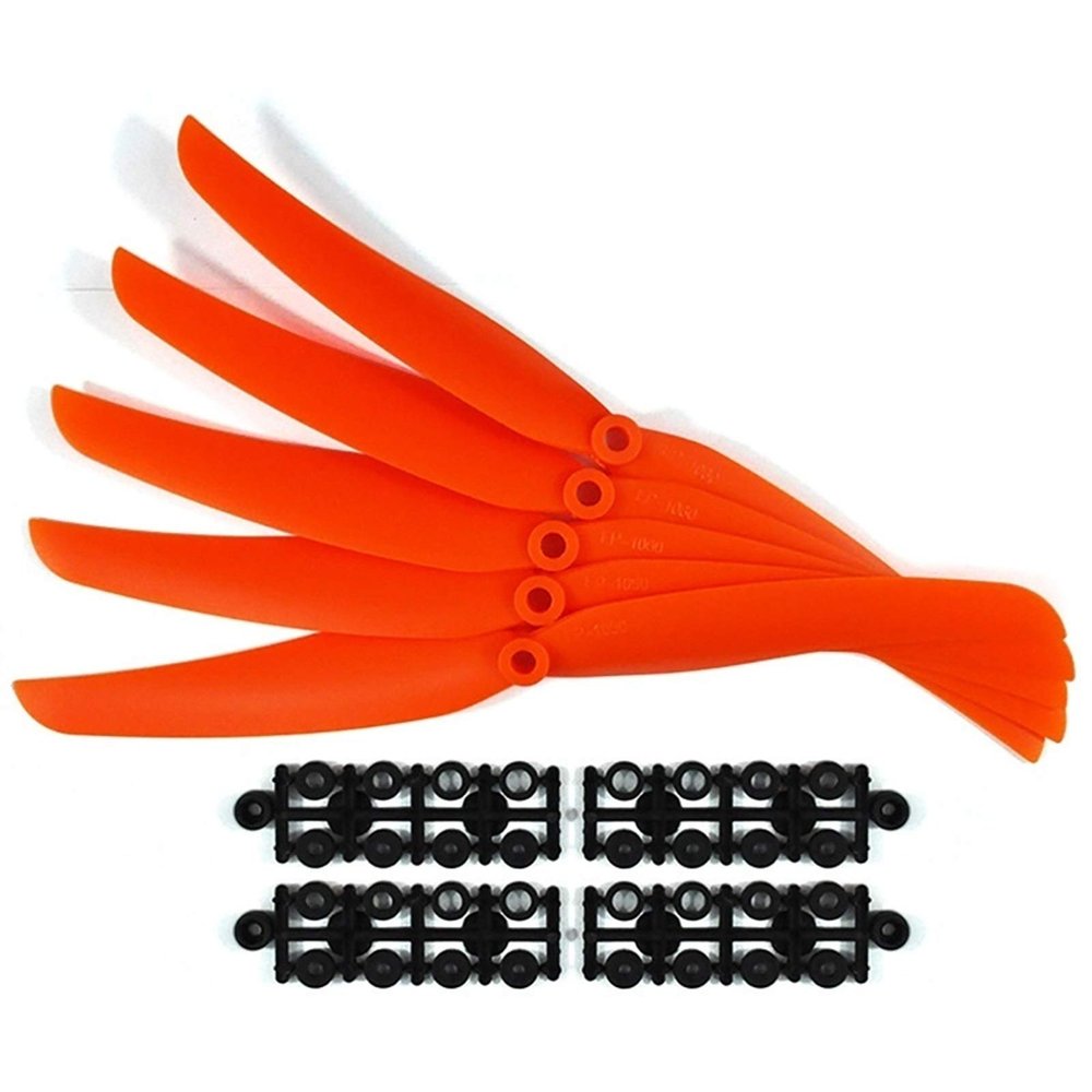 10PCS RC Parts Propeller Blade Prop 5030 6035 7035 8040 8060 9050 1060 1160 Direct Drive Paddle 6mm /Fit for GWS Motor Airplane Drone (Color : 5030)