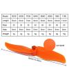 10PCS RC Parts Propeller Blade Prop 5030 6035 7035 8040 8060 9050 1060 1160 Direct Drive Paddle 6mm /Fit for GWS Motor Airplane Drone (Color : 5030) view 4