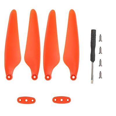 1/2 Pair Quick-Release RC Drone Propellers Props Blade Airscrew Replacement/Fit for Hubsan Zino H117S Drone Quadcopter Accessory (Color : Red 1 Pair)