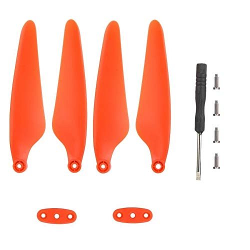 1/2 Pair Quick-Release RC Drone Propellers Props Blade Airscrew Replacement/Fit for Hubsan Zino H117S Drone Quadcopter Accessory (Color : Red 1 Pair)