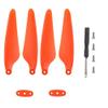 1/2 Pair Quick-Release RC Drone Propellers Props Blade Airscrew Replacement/Fit for Hubsan Zino H117S Drone Quadcopter Accessory (Color : Red 1 Pair) view 1
