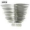 Generic 5PCS APC Propeller Blade 14X7 13X6.5 12X6 11X5.5 10X7 8X6 8X4 7X5 6X4 /Fit for Brushless Motor Airplane Fixed Wing Drone RC Parts DIY (Color : 6X4), QJUTJUQJ-6X4 view 2