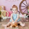 PATRDIO Cowboy First Birthday Party Hat - Western Style Photo Props for Boys Girls (pink) view 3