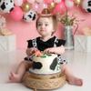 PATRDIO Cowboy First Birthday Party Hat - Western Style Photo Props for Boys Girls (pink) view 4
