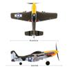 ANTSIR P51 RC Plane for Adults Kids, 4 Channel Remote Control Airplane with Aileron/Rudder/Elevator/Gyro, Aerobatic Mustang Fighter Glider with 3 Modes Stabilization System Easy Learning to Fly view 2