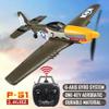 ANTSIR P51 RC Plane for Adults Kids, 4 Channel Remote Control Airplane with Aileron/Rudder/Elevator/Gyro, Aerobatic Mustang Fighter Glider with 3 Modes Stabilization System Easy Learning to Fly view 3