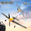 ANTSIR P51 RC Plane for Adults Kids, 4 Channel Remote Control Airplane with Aileron/Rudder/Elevator/Gyro, Aerobatic Mustang Fighter Glider with 3 Modes Stabilization System Easy Learning to Fly view 4