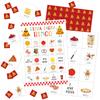 GaNiao Pizza Party Bingo Game 24 Players Pizza Party Time Bingo Cards for Women Man Birthday Party Favors for Friends Family Holiday Party Activities Supplies Party Decoration Bingo Game- JK0102 view 1