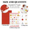 GaNiao Pizza Party Bingo Game 24 Players Pizza Party Time Bingo Cards for Women Man Birthday Party Favors for Friends Family Holiday Party Activities Supplies Party Decoration Bingo Game- JK0102 view 2