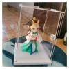 70cm 60cm 50cm 40cm 30cm Tall Clear Acrylic Display Case, Assemble Cube Display Box Stand with White Base, Dustproof Protection Showcase for Collectibles Memorabilia Figurines (Size : 70x70x70cm/28x2 view 1
