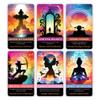 GZXINKE Shadow Work Oracle Cards, Inner Healing Oracle Deck, Self Reflection Oracle Deck for Beginners, Clarifying Karma, Healing Energy Cards view 4