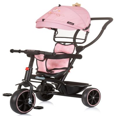 Chipolino Pulse Princess Baby Tricycle,Multifunctional,Adaptable,Safe and Comfortable From 18 Months