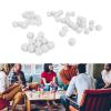 50pcs Custom White Dice 6 Sided Blank Dices Teaching Plastic Cubes for Board Games DIY Sticker Sticker Math Teaching Party view 3