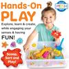 Creativity for Kids Sensory Bin: Beach - Toddler and Preschool Toys, Sensory Box with Toys for Toddlers, Kids Gifts for Toddler Boys and Girls (Ages 3+) view 3