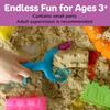 Creativity for Kids Sensory Bin: Beach - Toddler and Preschool Toys, Sensory Box with Toys for Toddlers, Kids Gifts for Toddler Boys and Girls (Ages 3+) view 4