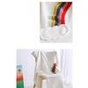 FGBDFSD BlanketsWoollen Blanket Cotton Rainbow Blanket Throws Hand-Woven Sofa Blanket Armchair Cover Child Baby Blanket Beach Mat Home Decoration Soft Breathable 110130cm view 4