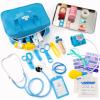 XZZO Doctor Kit for Kids, 36 Pcs Doctor Play Set kit for Toddlers 3-5 with Medical Storage Bag & Real Stethoscope, Medical Kits Doctor Toys, Fun Doctor Role Playing Game Gift for Kids Toddlers view 3