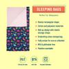 Wildkin Kids Sleeping Bag  Roll-Up Design with Storage Bag for School, Travel & Camping - Darling Dinosaurs view 3