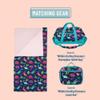 Wildkin Kids Sleeping Bag  Roll-Up Design with Storage Bag for School, Travel & Camping - Darling Dinosaurs view 4