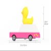 CANDYCAR Wooden Diecast Collection - Duckie Wagon, Premium Handcrafted Beech Wood Toy Car view 2