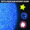 Crazy Aaron's Thinking Putty - Total Eclipse - Glow in The Dark Sensory Putty for Kids and Grown ups in a 4" Tin - Creative and Endless Fun, Stress Relief Therapy Toys, Never Dries Out - Made in USA view 2