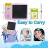 Arabic Writing Tablet & FlashCards Learning Toys (3-12 Years), 255PCS Audible Flashcards Educational Arabic Talking Toys with 510 Words & Pink Tablet view 3