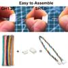 GH1.25 to SH1.0 Pre-Crimped Cables and Connectors Kit Compatible with JST GH 1.25mm and JST SH 1.0 mm for Pixhawk Cube 6C 6X Pixhawk4 view 2