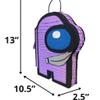 Among Us Imposter (Morado Claro) view 4