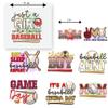 27 PCS Heat Transfer DTF Iron On Decals Baseball Mom Love for Clothing Heat Press Patches DIY Tshirt Direct to Film Baseball Mom view 2