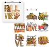 27 PCS Heat Transfer DTF Fall Vibes Blessing Iron On Decals for Clothing Heat Press Patches DIY Tshirt Direct to Film Fall Sweet view 2