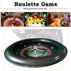 HDCCDM 45cm Roulette Wheel Set, Professional Roulette Wheel with Double Zero Design, The Turntable is Stable and Spins Smoothly, for Home Games or Club Parties view 2