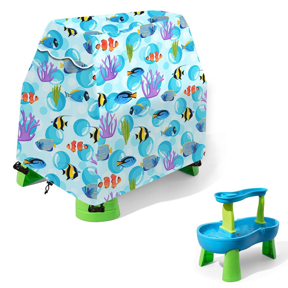 Okcool Kids Water Table Cover Fit Water Table,Outdoor Water Table Toys Cover, A Wide Selection of Cute Colors and Patterns