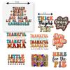 27 PCS Heat Transfer DTF Thankful Mama Iron On Decals for Clothing Heat Press Patches DIY Tshirt Direct to Film Fall Thanksgiving view 2