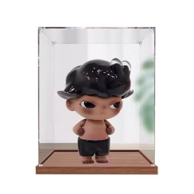 YANGJIAN Acrylic Display Box for Dolls, Transparent Display Box, Storage Dustproof Display Box Compatible with Dolls(Model Not Included) (3mm)