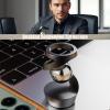 Gravity Defying Kinetic Desk Toy, Desk Spinning Toys for, Kinetic Desk Toys, Stress Relieving Optical Illusion Toys, Perfect for Party Gifts, Car Ornaments, Office DCor. (Black + Silver Beads) view 2