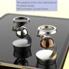 Gravity Defying Kinetic Desk Toy, Desk Spinning Toys for, Kinetic Desk Toys, Stress Relieving Optical Illusion Toys, Perfect for Party Gifts, Car Ornaments, Office DCor. (Black + Silver Beads) view 3