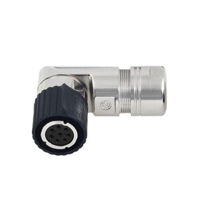 JDOUNFMO V90 Servo Motor with Absolute Value Encoder Cable Connector 6FX2003-0DB11 for 1.5~2KW Servo Motor (Size : 5PCS)