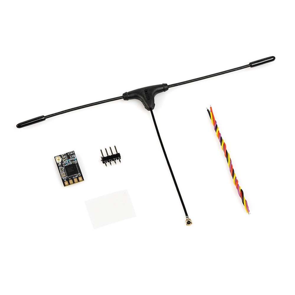 Ldbuejiaja Foxeer ELRS 915RX Receiver Set with T-Antenna & 4pin Header Stable Connection for FPVs Long-distanced Drones for Mobula7 Mobula6