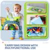 bessome Soft Rubber Toy Figure Car for 1 Year Old Boy with Playmat (Storage Bag)|12 PCS Cartoon Cars Baby Toys for 12-18 Months & Toddler Age 1-2|First Birthday for 1 2 3 Year Old Boy view 4