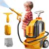 CZOALX Kids Clean Car Wash Toy Toddler Cleaning Set Car Washing Kit,Powerful Manual Pressure Washer with Scraper,Sponge,Rag,Pretend Play Toy Gift for Boys Girls Ages 3+ view 1